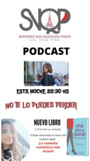 Citas en la ciudad acompaña a Rosa Vidal en su programa “Siempre nos quedará París” / Platero CoolBooks