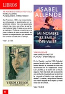 Verde Chiloé de Ana Barrera Pastor, junto a Isabel Allende en Suroeste Online Magazine