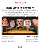 “Versos contra las cuerdas VII” reunirá a poetas y lectores en Salamanca