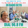 Salvador Terceño lleva Que todo ocurra a las ondas con su participación en Radio Betis