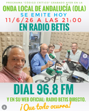 Salvador Terceño lleva Que todo ocurra a las ondas con su participación en Radio Betis