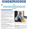 Allende lo breve llega a la revista de la CiudadEscuela Muchachos tras una entrevista con sus jóvenes reporteros